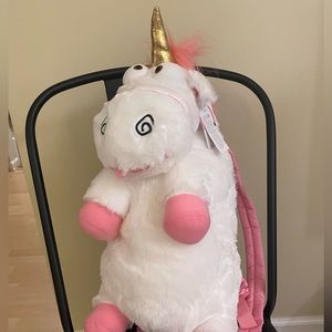 NWT Universal Studios Despicable Me Minion Mayhem Unicorn Backpack